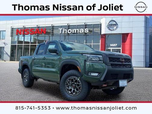 Green 2026 Nissan Frontier PRO-4X