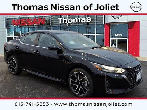 Black 2025 Nissan Sentra SR Sedan