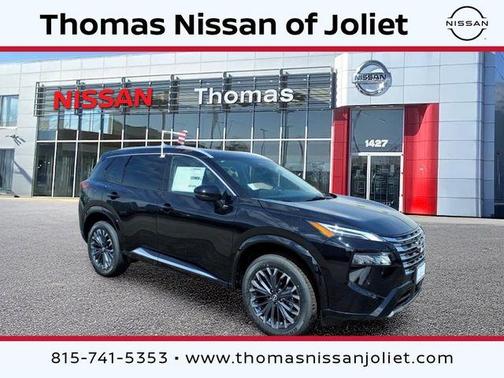 Black 2026 Nissan Rogue Platinum