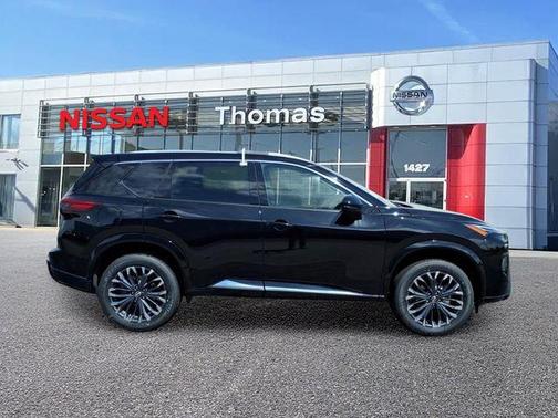 Black 2026 Nissan Rogue Platinum