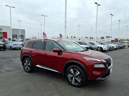 Scarlet Ember 2023 Nissan Rogue SL