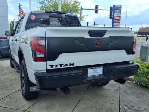 Glacier White 2023 Nissan Titan PRO-4X