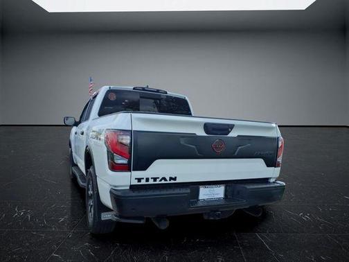 Glacier White 2023 Nissan Titan PRO-4X