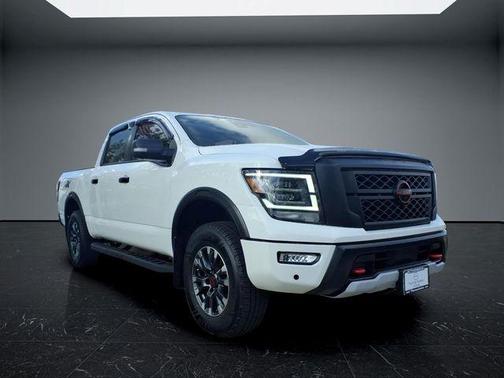 Glacier White 2023 Nissan Titan PRO-4X