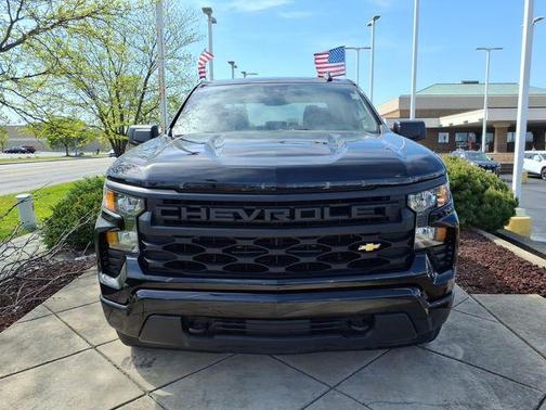 Black 2023 Chevrolet Silverado 1500 Custom