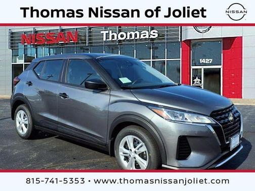 Gun Metallic 2025 Nissan Kicks Play S SUV