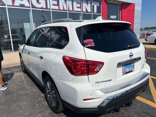 Glacier White 2019 Nissan Pathfinder SL