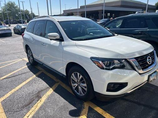 Glacier White 2019 Nissan Pathfinder SL