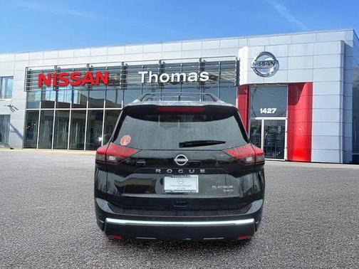 Black 2026 Nissan Rogue Platinum