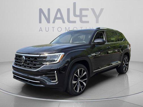 Deep Black Pearl 2025 Volkswagen Atlas 2.0T SEL Premium R-Line 4MOTION