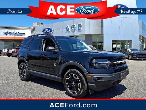 SHADOW BLACK 2023 Ford Bronco Sport OUTER BANKS SUV