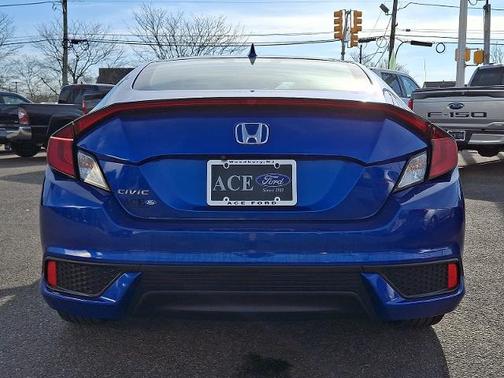 Blue 2019 Honda Civic EX