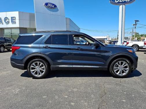 STONE BLUE METALLIC 2023 Ford Explorer XLT