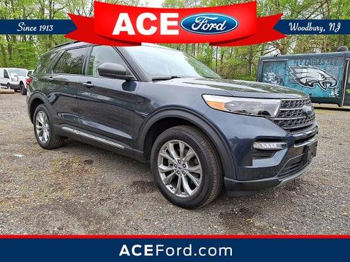 STONE BLUE METALLIC 2023 Ford Explorer XLT