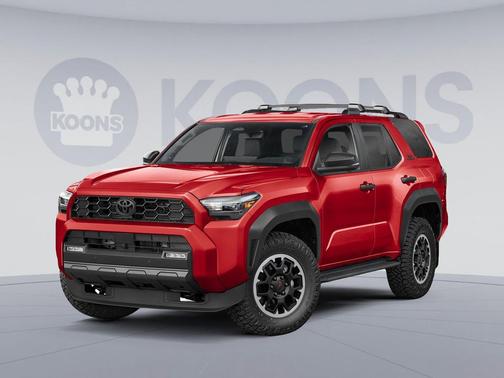 Supersonic Red 2026 Toyota 4Runner TRD Off Road Premium