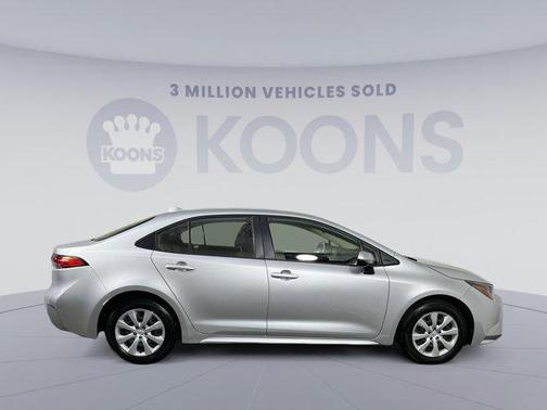Classic Silver Metallic 2022 Toyota Corolla LE