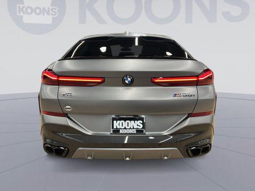 Frozen Pure Grey Metallic 2025 BMW X6 M60i