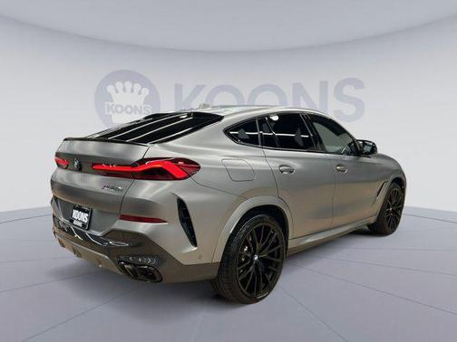 Frozen Pure Grey Metallic 2025 BMW X6 M60i