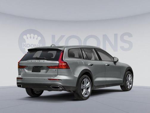 Pebble Grey Metallic 2020 Volvo V60 Cross Country T5