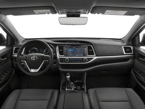 Shoreline Blue Pearl 2017 Toyota Highlander Limited Platinum