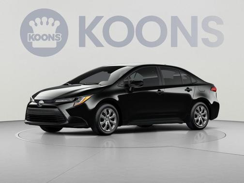 Midnight Black Metallic 2026 Toyota Corolla LE