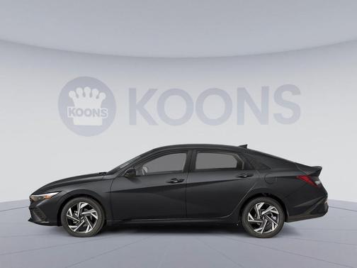 Abyss Black 2025 Hyundai ELANTRA Sport