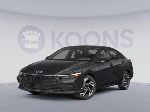 Abyss Black 2025 Hyundai ELANTRA Sport