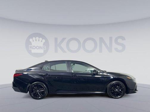 Midnight Black Metallic 2025 Toyota Camry LE