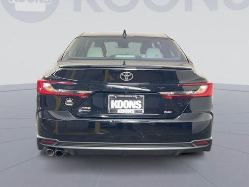 Midnight Black Metallic 2025 Toyota Camry LE