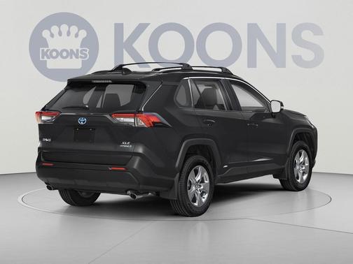 Midnight Black Metallic 2023 Toyota RAV4 Hybrid XLE Premium