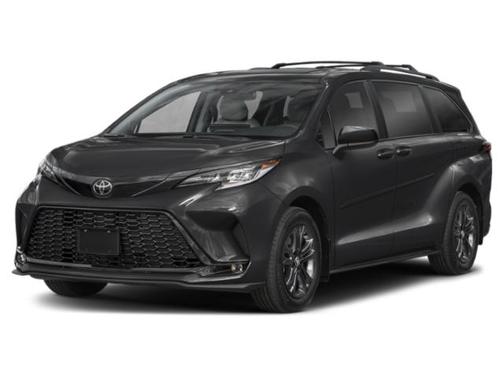 Midnight Black Metallic 2026 Toyota Sienna XSE 7 Passenger