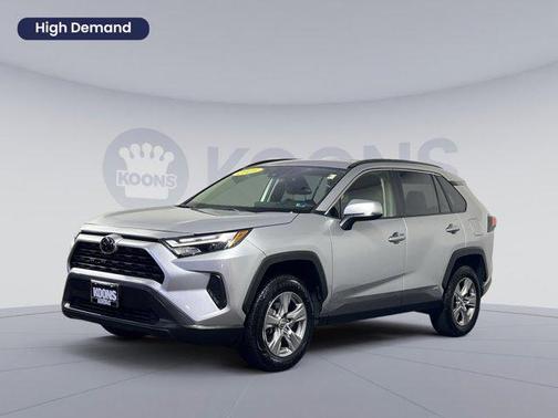 Silver Sky Metallic 2025 Toyota RAV4 Hybrid XLE