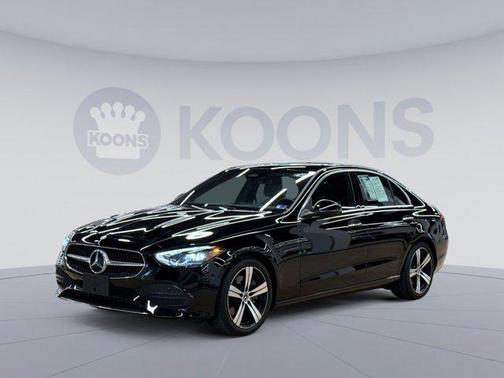 Black 2025 Mercedes-Benz C-Class C 300 4MATIC