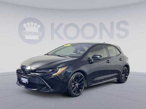 Midnight Black Metallic 2021 Toyota Corolla SE