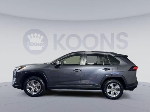 Magnetic Gray Metallic 2023 Toyota RAV4 Hybrid XLE