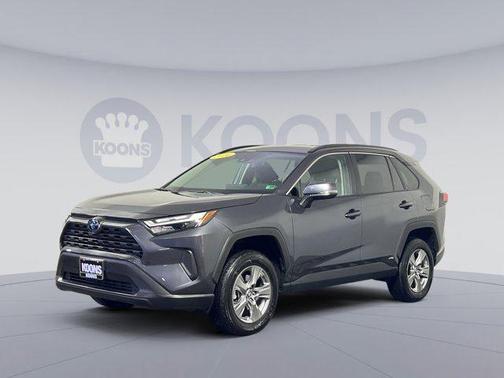 Magnetic Gray Metallic 2024 Toyota RAV4 Hybrid XLE
