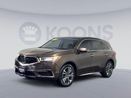 Canyon Bronze Metallic 2020 Acura MDX 3.5L w/Technology Package
