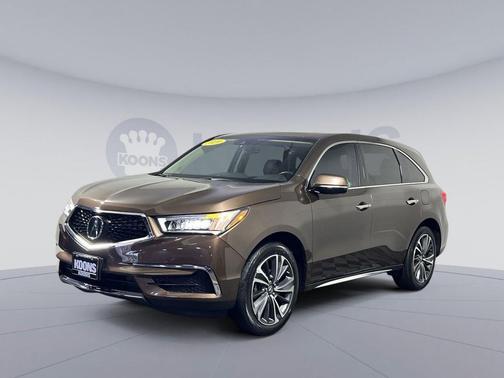 Canyon Bronze Metallic 2020 Acura MDX 3.5L w/Technology Package