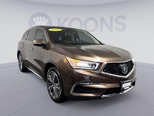 Canyon Bronze Metallic 2020 Acura MDX 3.5L w/Technology Package