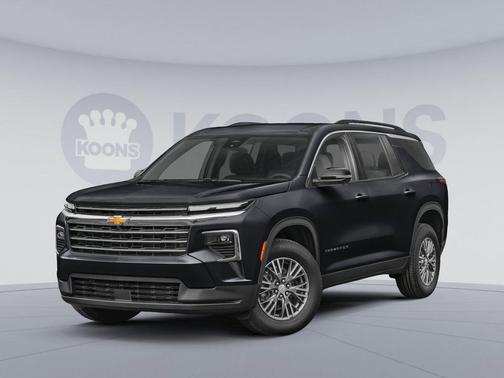 Mosaic Black Metallic 2025 Chevrolet Traverse LT