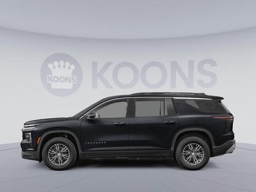 Mosaic Black Metallic 2025 Chevrolet Traverse LT
