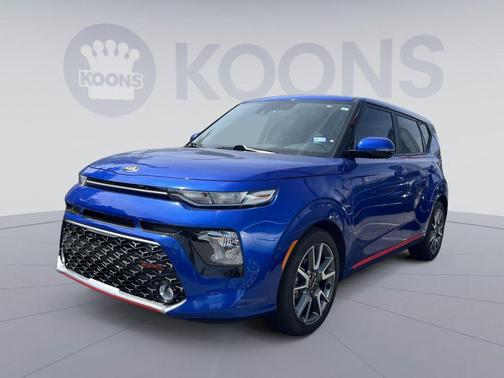 Neptune Blue 2021 Kia Soul GT-Line