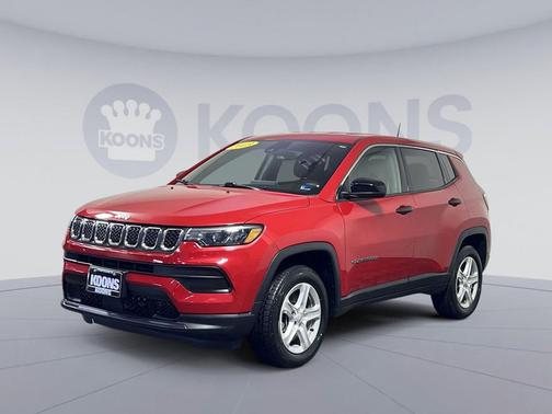Redline Pearlcoat 2023 Jeep Compass Sport