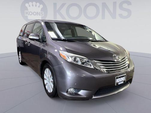 Predawn Gray Mica 2015 Toyota Sienna Limited Premium