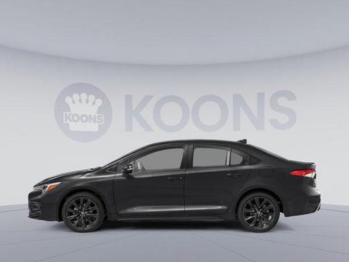 Midnight Black Metallic 2026 Toyota Corolla Hybrid SE