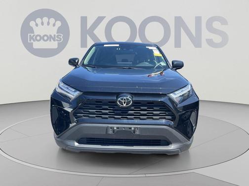 Midnight Black Metallic 2025 Toyota RAV4 LE