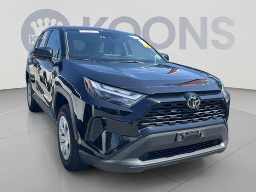 Midnight Black Metallic 2025 Toyota RAV4 LE