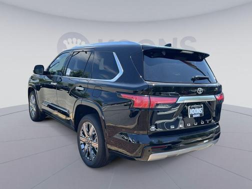 Midnight Black Metallic 2026 Toyota Sequoia Capstone