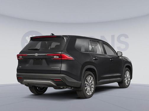 Midnight Black Metallic 2026 Toyota Grand Highlander Platinum
