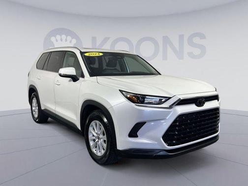 Wind Chill Pearl 2024 Toyota Grand Highlander XLE